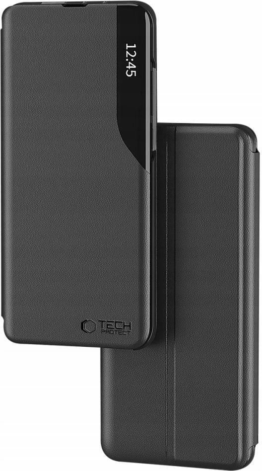 Mbështjellës Tech-Protect Smart View për Xiaomi Redmi Note 14 Pro 5G / Poco X7 5G, zi