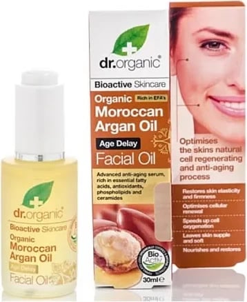 Vaj fytyre Dr. Organic Moroccan Argan Oil 30ml