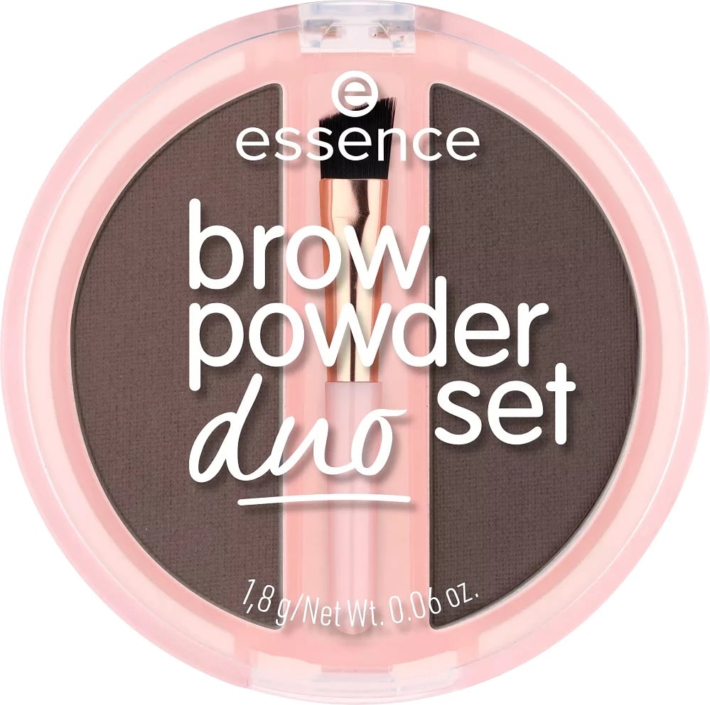 Pudër për vetulla Essence Brow Powder Duo 03 Dark për femra, 1.8g