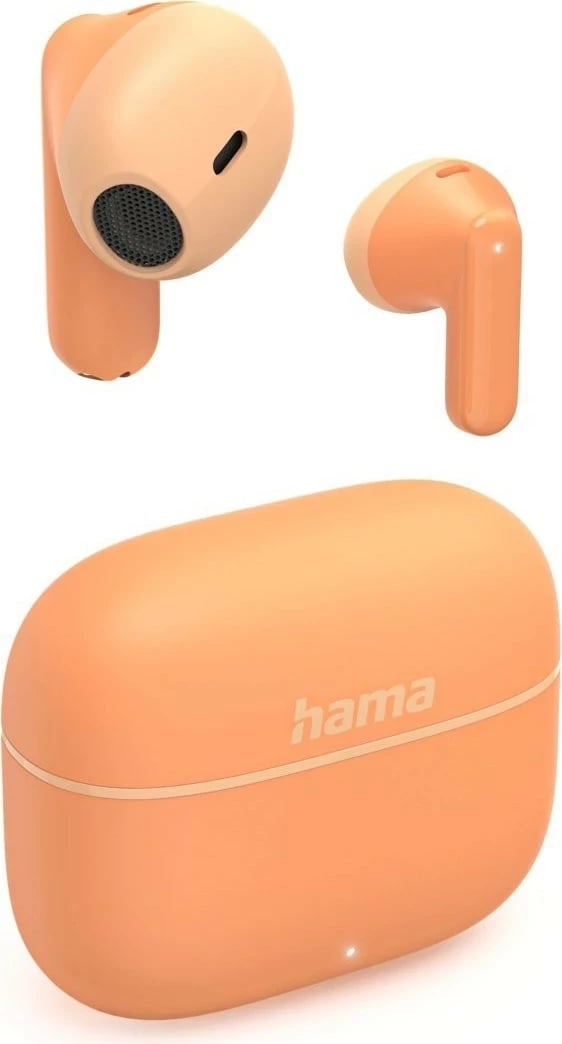 Kufje Hama True Wireless Freedom Light II, Bluetooth 5.3, ngjyrë portokalli