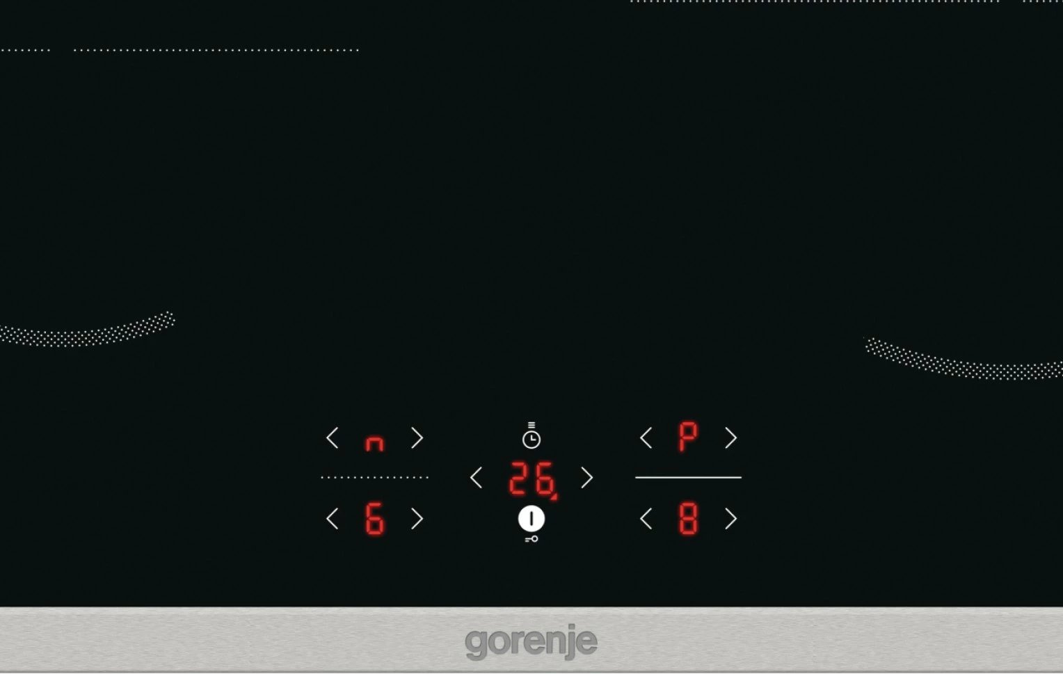 Pllakë gatimi me induksion, Gorenje, GI6421BX, 4 zona, 59.5 cm, 7.2 kW, kontroll me prekje, e zezë