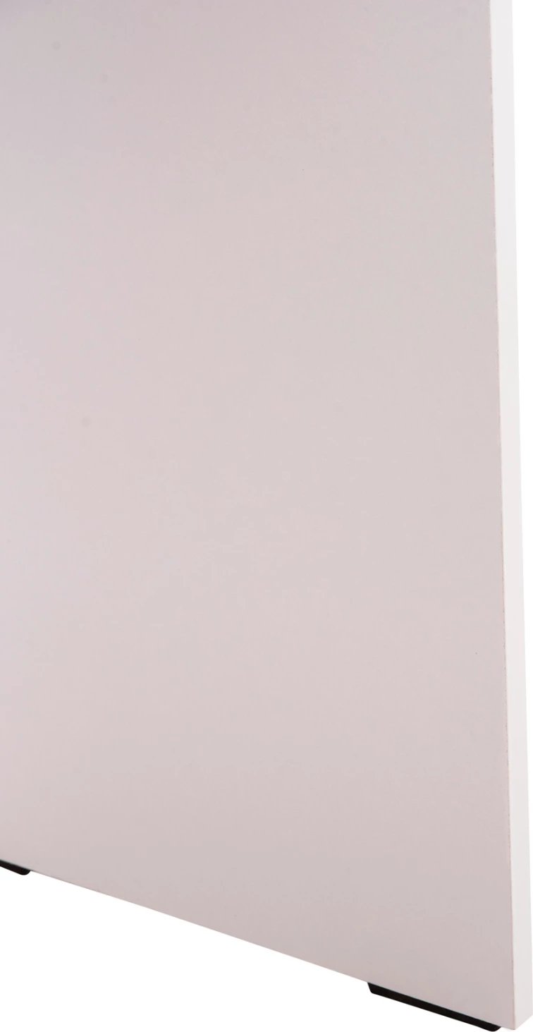 Set tavoline tualeti me pasqyrë dhe karrige CRYSTEL FH9938.01 melaminë e bardhë 74x39x155H cm.
