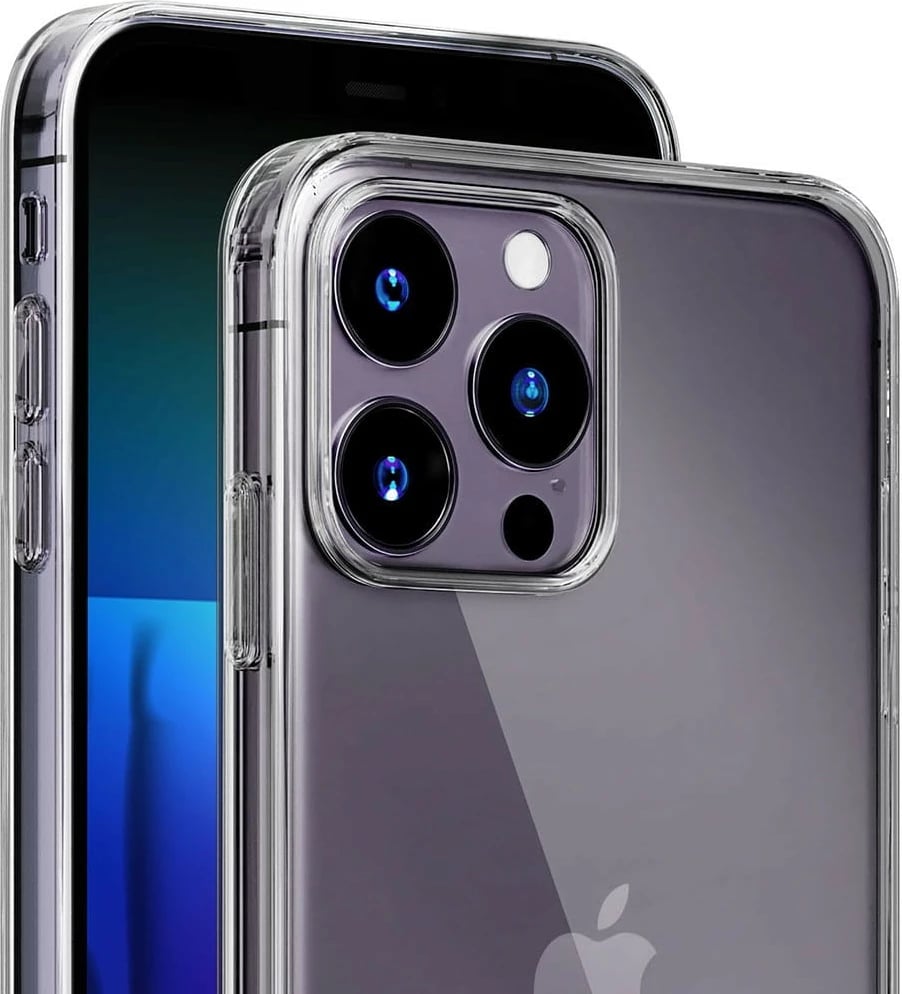Mbështjellës 3MK Clear Case për iPhone 15 Pro 6.1, Transparent