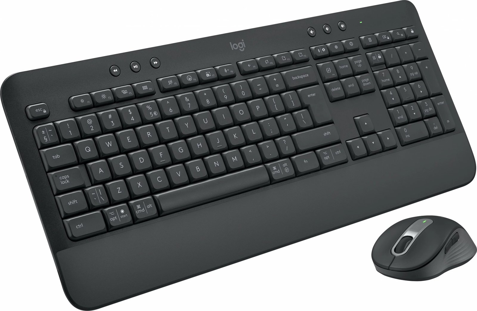 Kombo maus dhe tastierë Logitech Signature MK650, Wireless, Bluetooth, QWERTY, Grafit