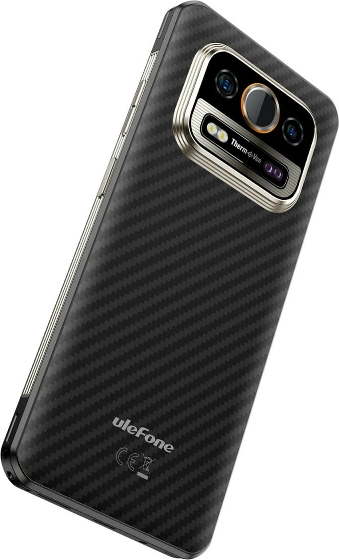 Celular Ulefone Armor 25T Pro, 8/256GB, IP69K, Thermal Vision, Frost Black