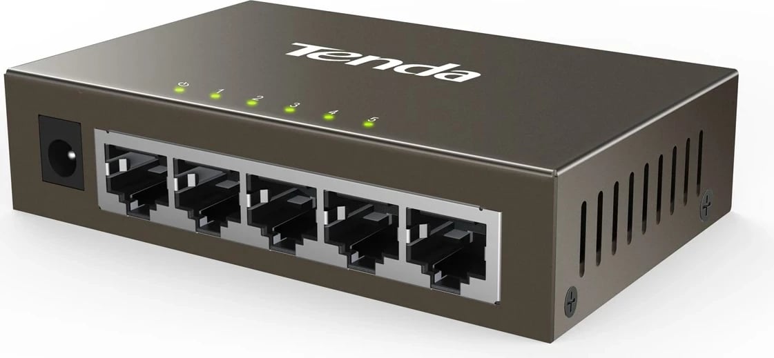 Switch Tenda TEG1005D, 5 porta, Gigabit Ethernet, Gri