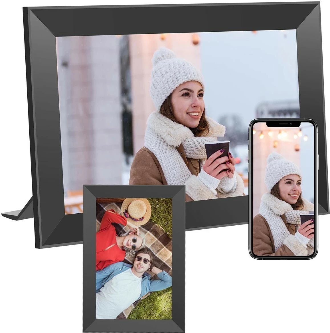 Kornizë digjitale Kodak CF102P, WiFi, 32GB, ekran me prekje, e zezë