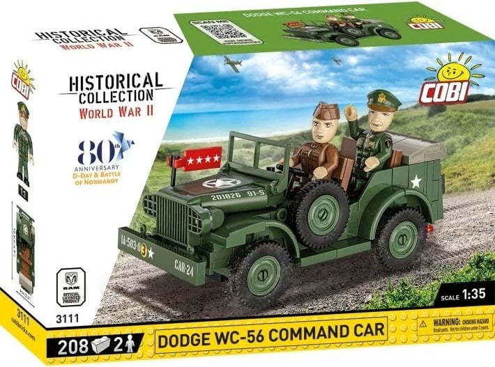 Set ndërtimi COBI Dodge WC-56, Jeshil