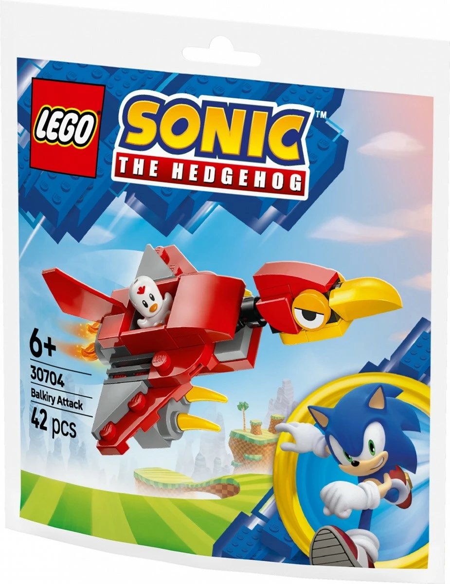 Set ndërtimi LEGO Sonic the Hedgehog 30704, 42 pjesë, i kuq