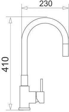 Rubinet kuzhine Sand beige