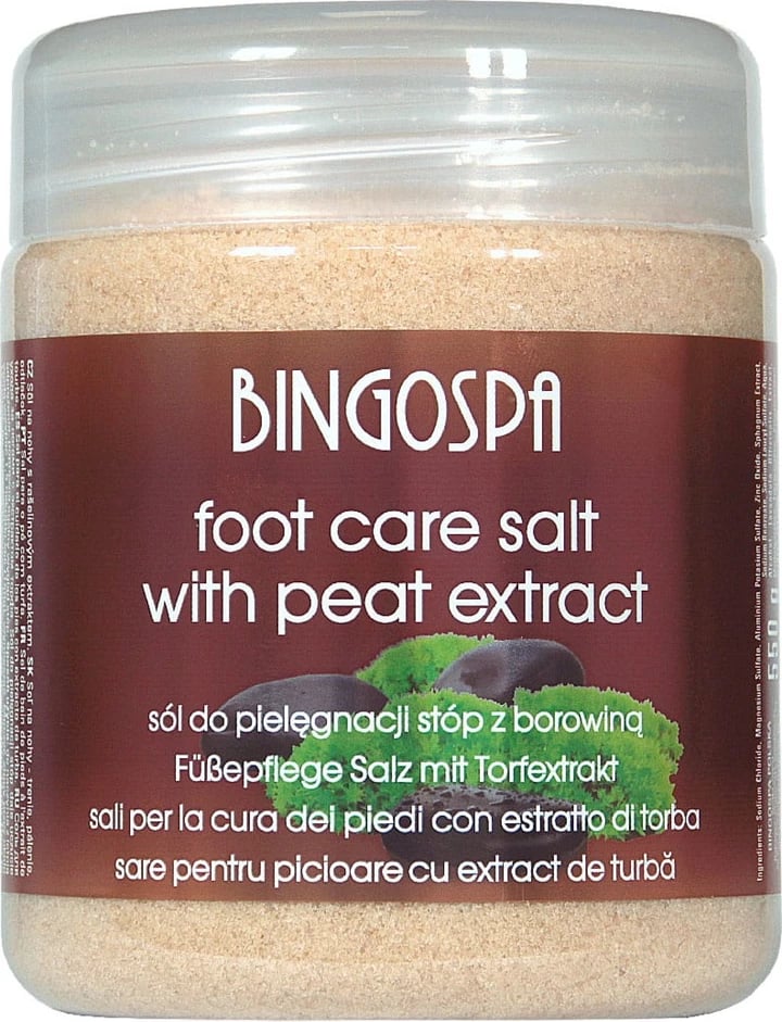 Kripë për këmbë BingoSpa Mud Bath 550g