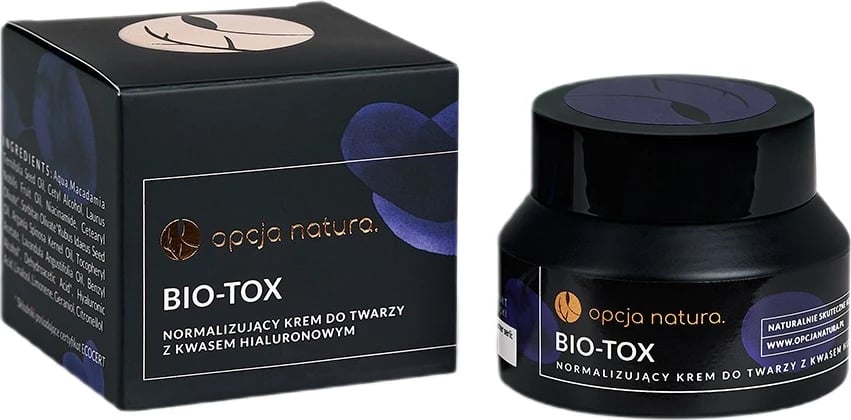 Krem fytyre për femra Opcja Natura Bio-Tox Normalizing me acid hialuronik 50ml
