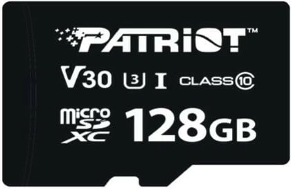 Kartë microSDXC, Patriot, VX V30 UHS-I U3, 128GB, pa adapter