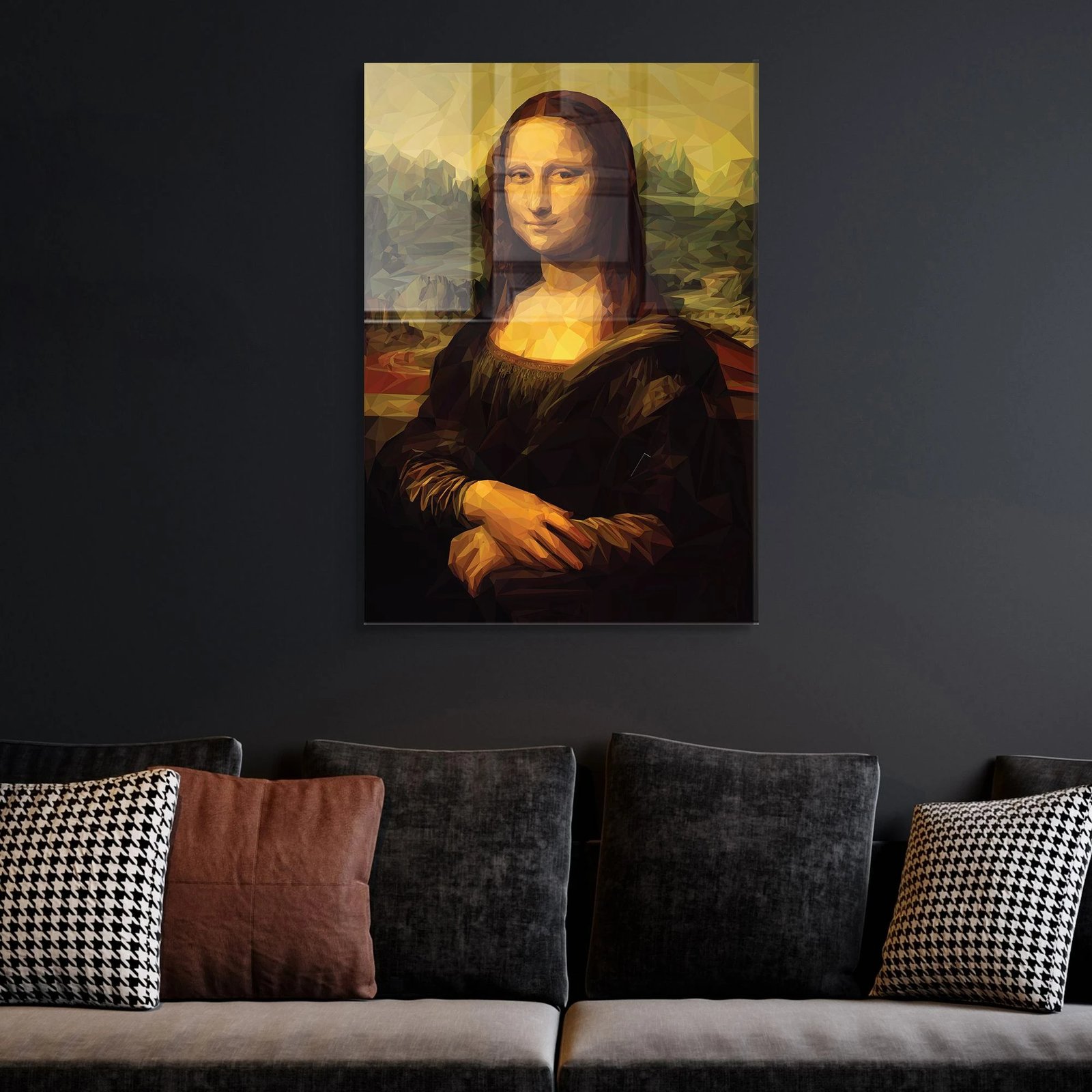 Pikturë dekorative prej xhami të temperuar, Wallity UV-034, 70x100cm