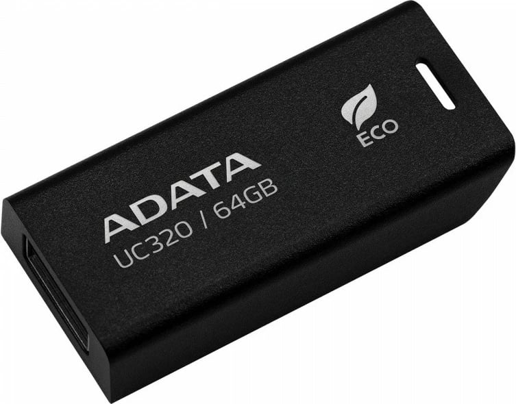 Pendrive Adata UC320 64GB, USB 3.2 Gen 1, e zezë