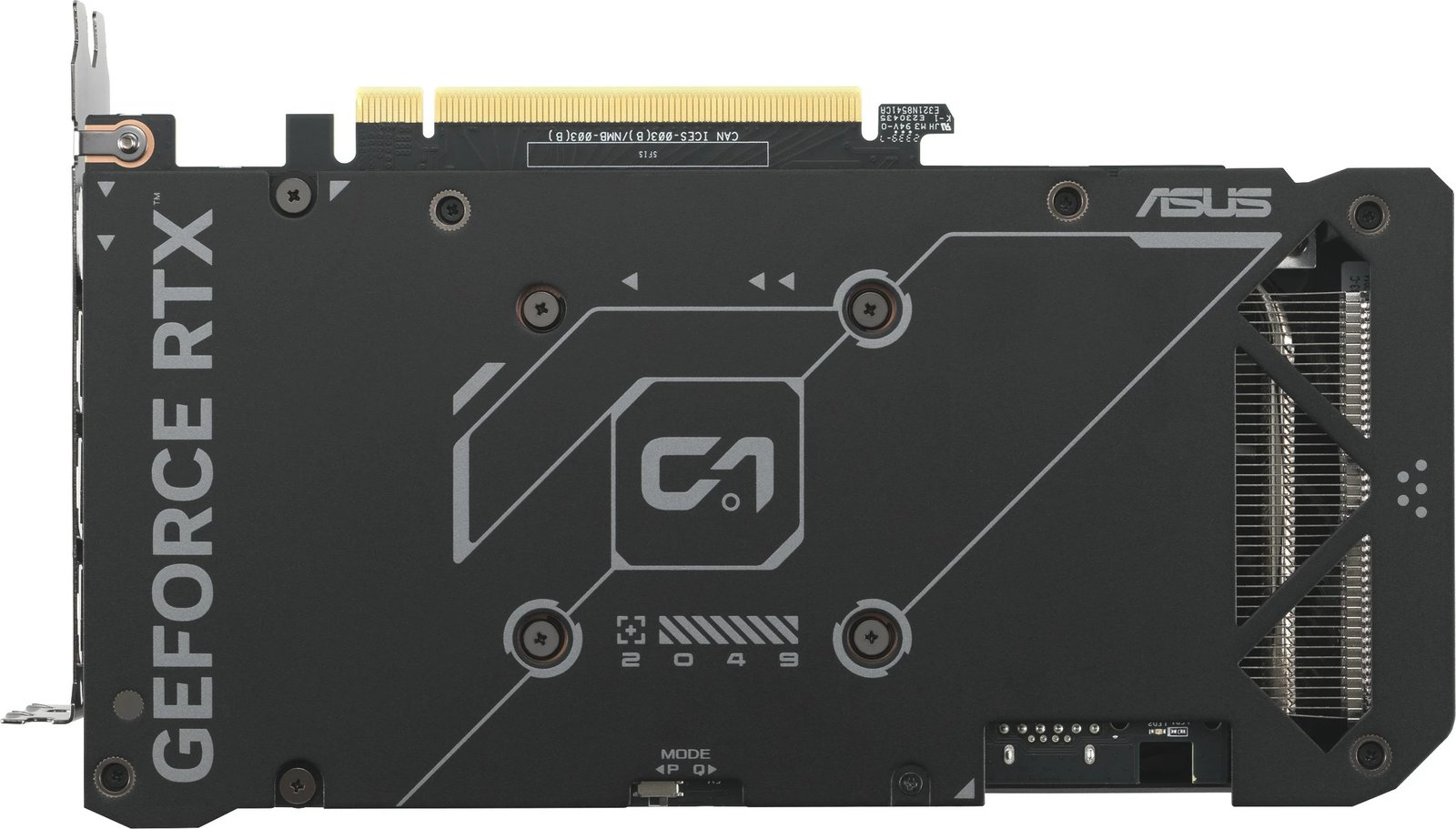 Kartelë grafike ASUS Dual GeForce RTX 4070 SUPER EVO, 12 GB, GDDR6X, PCI Express 4.0, e zezë Kartelë grafike ASUS Dual GeForce RTX 4070 SUPER EVO, 12 GB, GDDR6X, PCI Express 4.0, e zezë