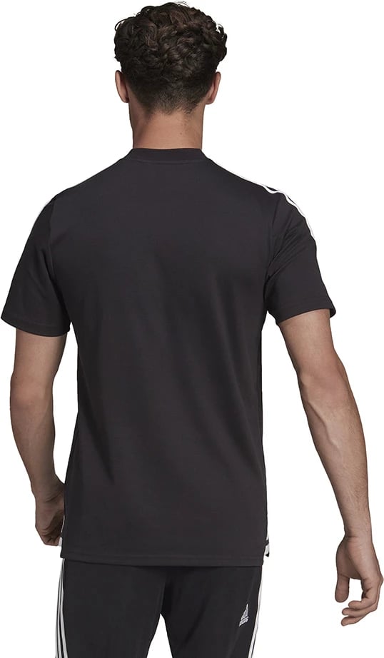 Maicë polo për meshkuj adidas, e zezë