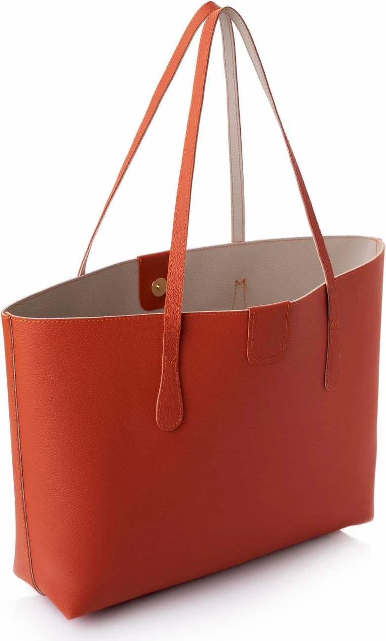 Çantë tote Lucky Bees, ngjyrë e kuqe kafe, 1238 Mrc