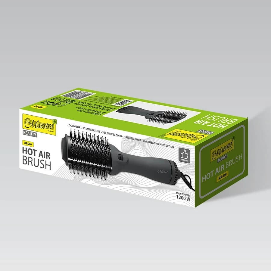 Tharëse flokësh Maestro MR-260, 1200W, E zezë