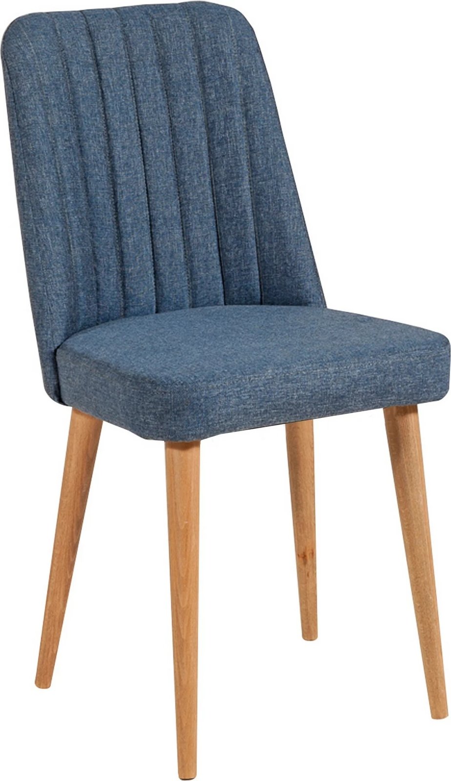 Tavolinë me karrige (6 copë), Skye Decor, Costa 1048 - 2 AB, ngjyrë Atlantic Pine & Navy Blue