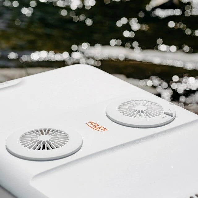 Ftohës portativ Adler AD 8090, 40 L, zi/bardhë