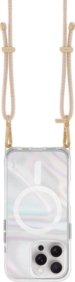 Mbështjellës UNIQ Coehl Savon me karikim magnetik për iPhone 16 Pro, Transparent