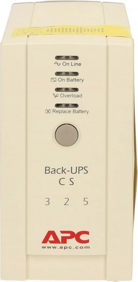 UPS APC Back-UPS 325VA BK325I, Tower, Bardhë