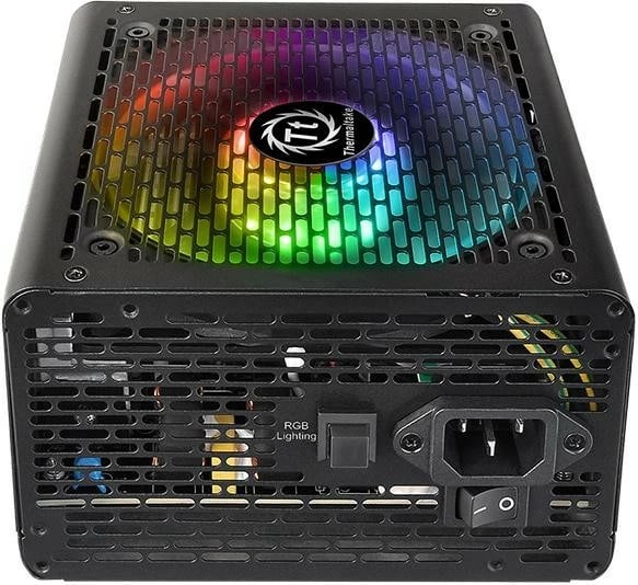 Kasë Thermaltake Smart BX1 RGB 750W, 80 PLUS Bronze, 4xPEG, 120mm, E zezë