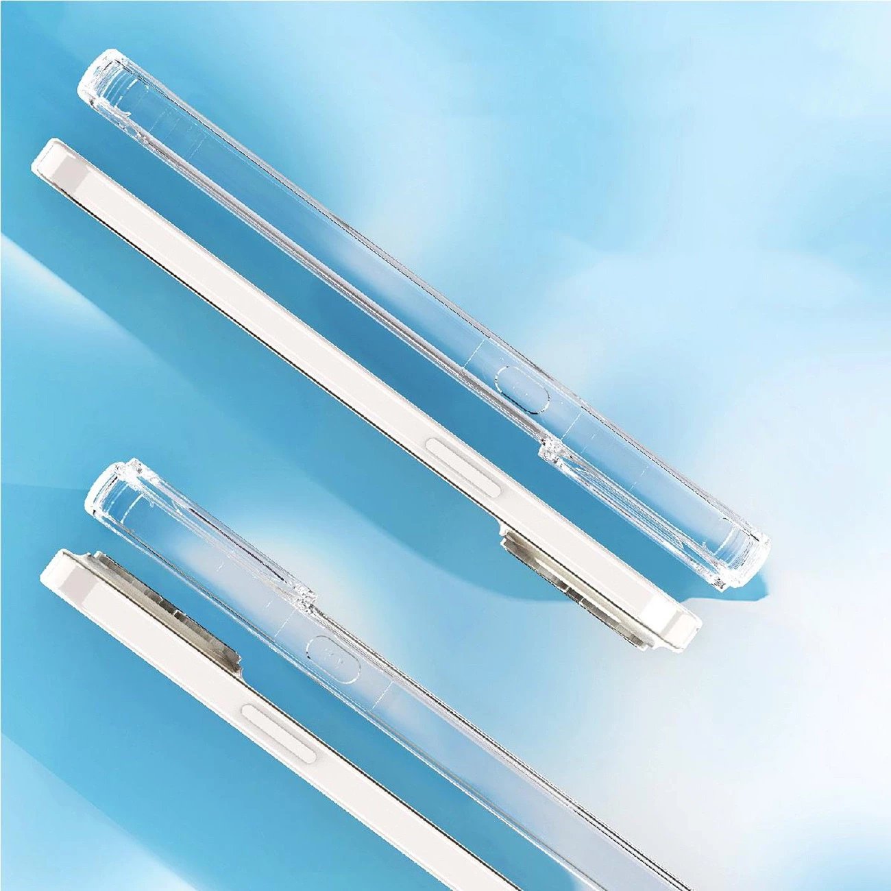 Mbështjellës Hurtel MagSafe Clear Corner Case për iPhone 16 Plus, transparent