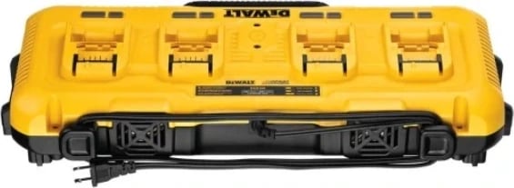 Ngarkues DeWalt DCB104 me 4 Porta XR 8A, ngjyrë e verdhë Ngarkues DeWalt DCB104 me 4 Porta XR 8A, ngjyrë e verdhë