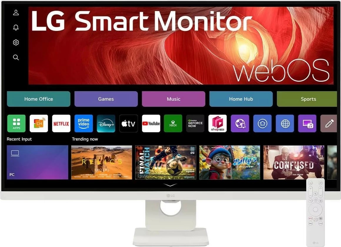 Monitor LG U721SA 31.5 inç 4K, WebOS, HDR10, i bardhë