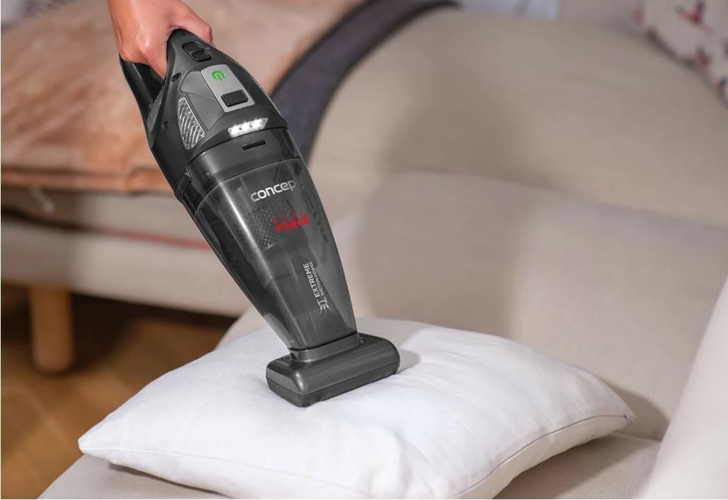 Fshesë dore Concept VP4380, pa kabllo, 0.45L, 18.5V, e zezë, me aksesorë