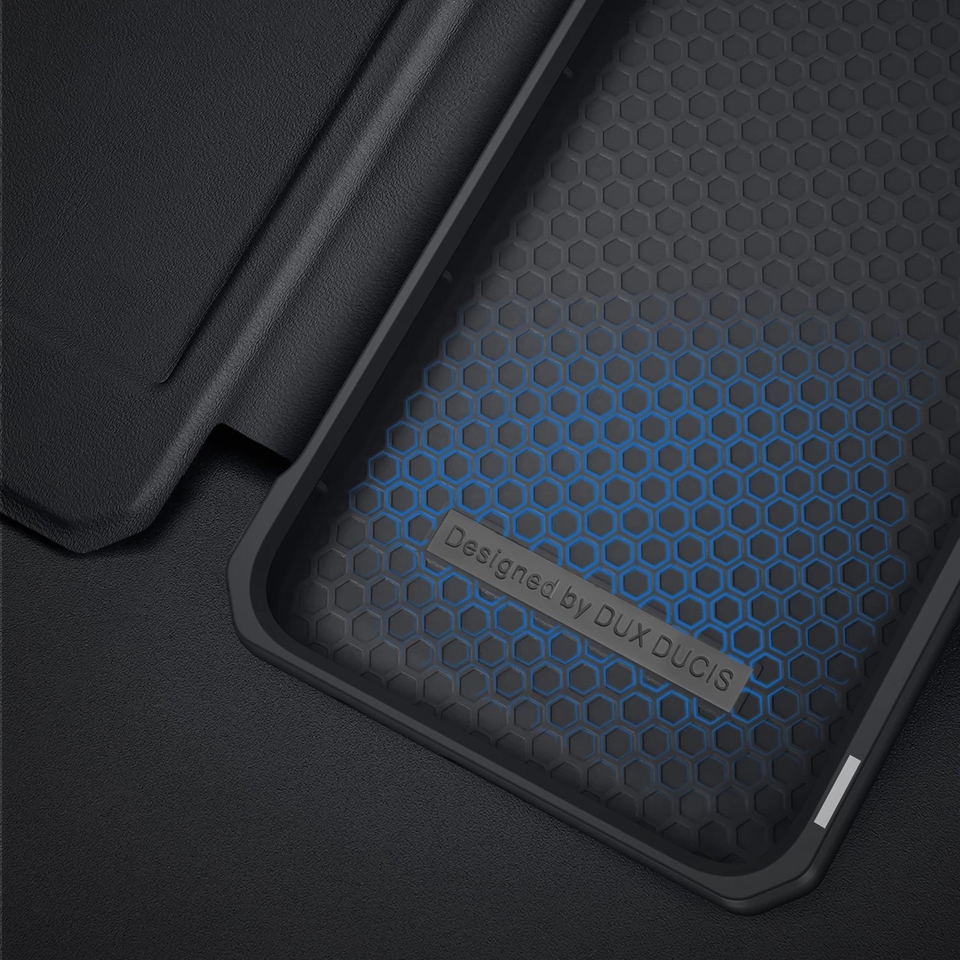 Mbështjellës Dux Ducis Skin X për Samsung Galaxy A73, me kapak dhe xhep, i zi Mbështjellës Dux Ducis Skin X për Samsung Galaxy A73, me kapak dhe xhep, i zi
