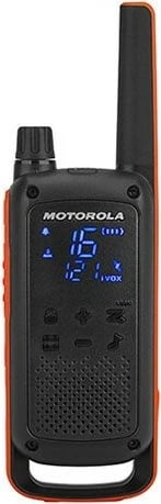 Radio komunikimi Motorola Talkabout T82, zi/portokalli