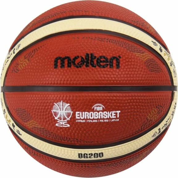 Top basketbolli mini Molten, portokalli