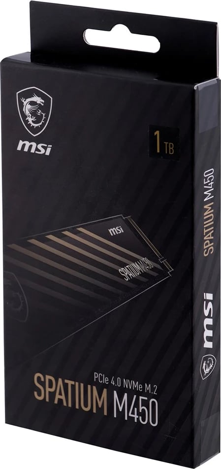 SSD MSI SPATIUM M450, 1TB, PCIe 4.0, M.2