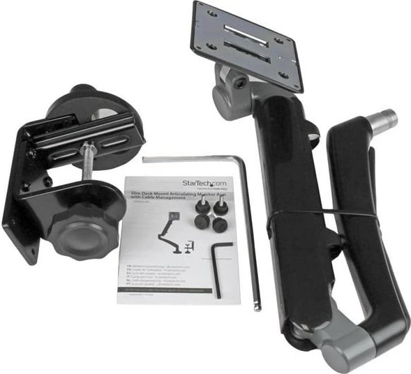 Krah monitori StarTech ARMSLIM, për 1 monitor, montim në tavolinë, 12-34 inç, 7 kg, i zi
