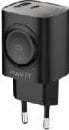 Karikues HAVIT UC132 EU, USB-C+USB-A, i zi