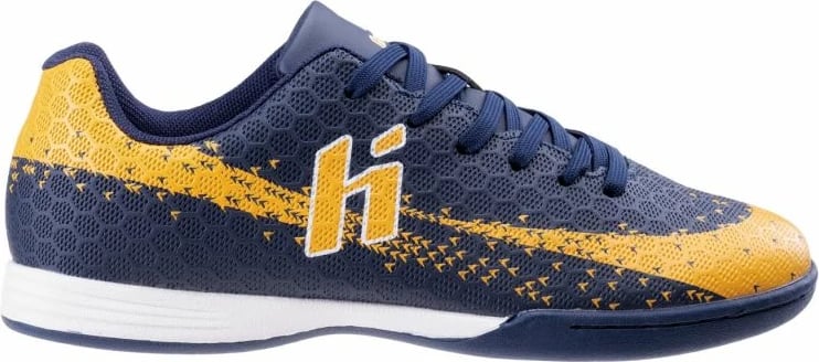 Çizme futbolli për fëmijë Huari Recoleti Teen IC Jr, blu deti me të verdhë