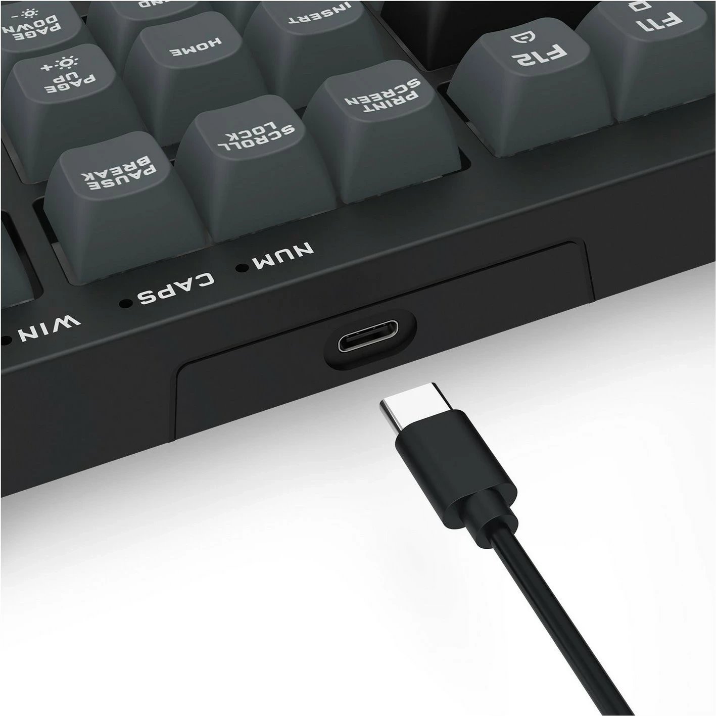 Tastierë Redragon K518 Crux, RGB, me kabllo, full-size, e zezë