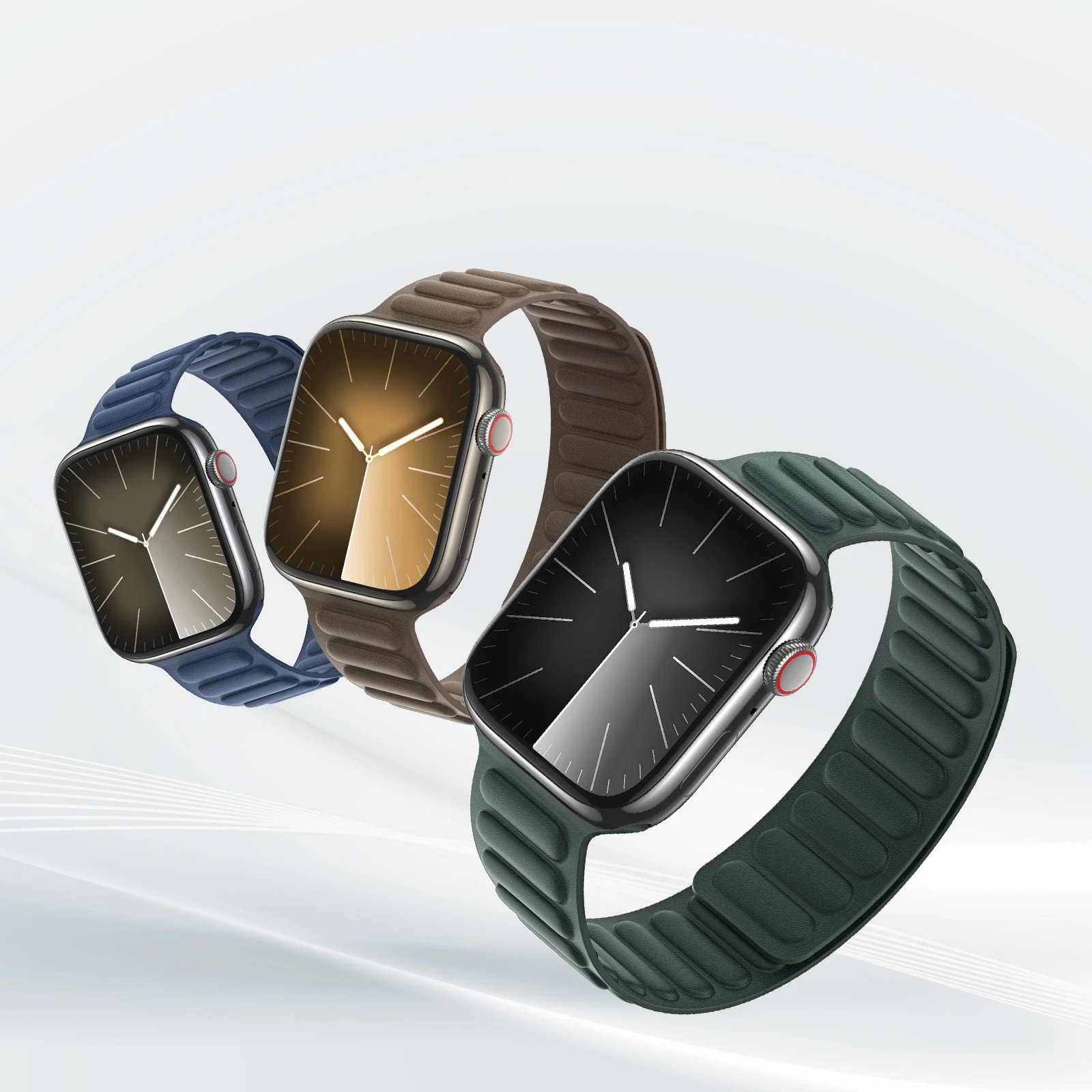 Rrip magnetik Dux Ducis Strap BL për Apple Watch 38/40/41mm, i gjelbër