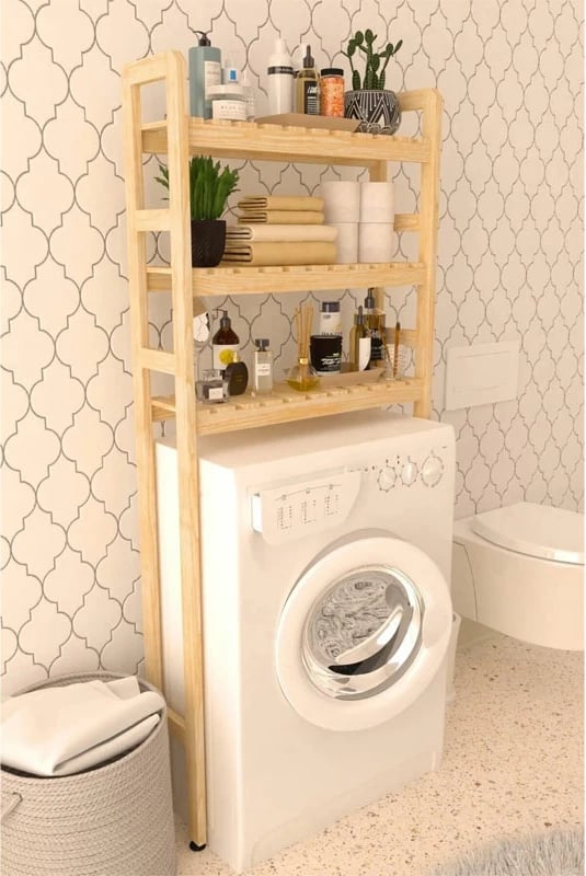 Kabinet lavanderie Godric natyral 70x21x150cm