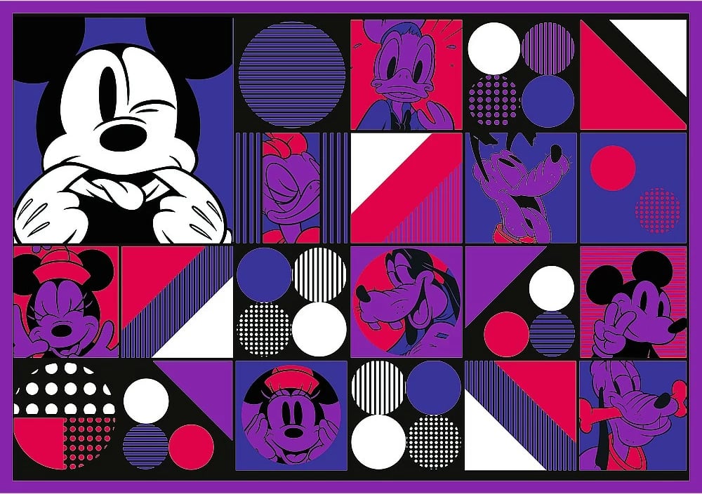 Puzzle për fëmijë Trefl Mickey Mouse & Friends 4x250 pjesë, karton Puzzle për fëmijë Trefl Mickey Mouse & Friends 4x250 pjesë, karton