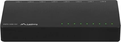 Switch Lanberg DSP2-1008, 16Gbps, 12V, i zi