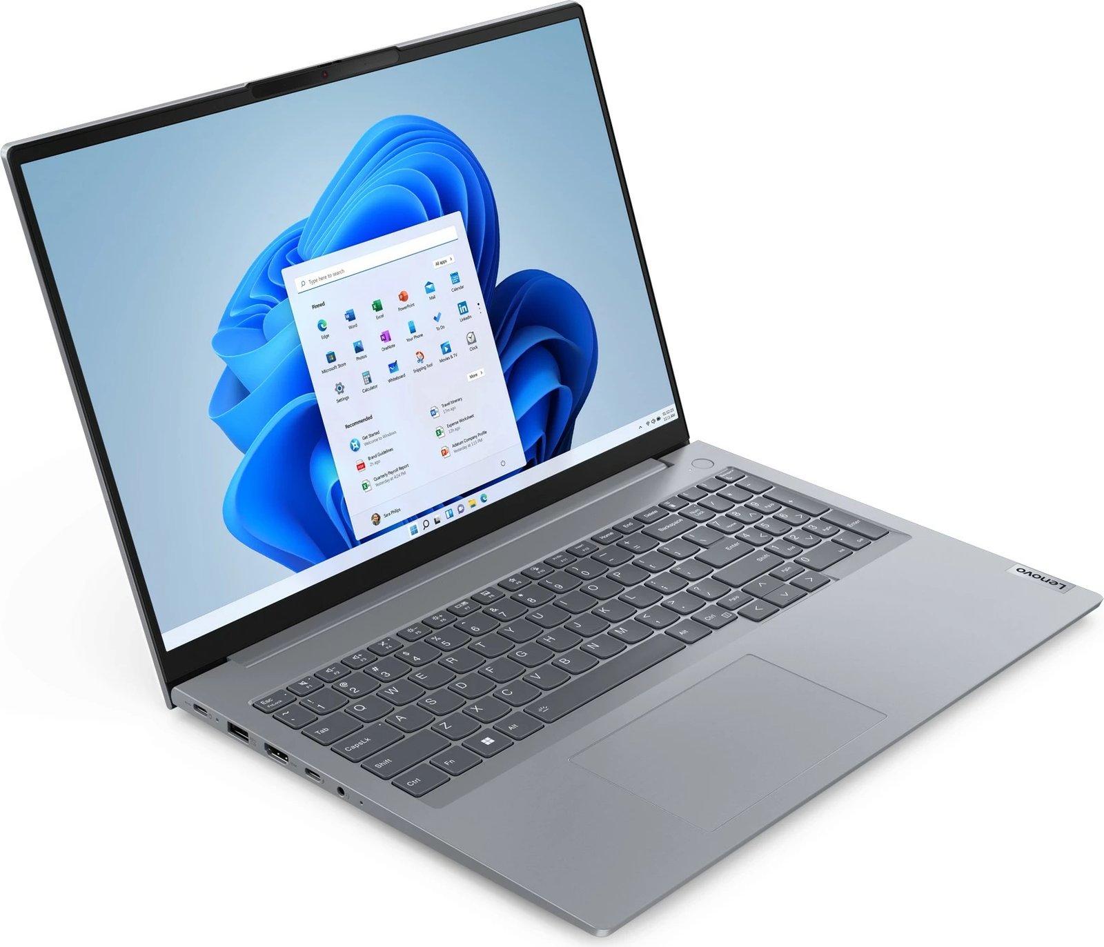 Laptop Lenovo ThinkBook 16, Intel Core i5, 16 GB RAM, 512 GB SSD, Arctic Grey