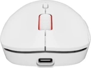 Maus wireless Genesis Zircon XIII Custom RGB, 26000 dpi, 7 butona, e bardhë