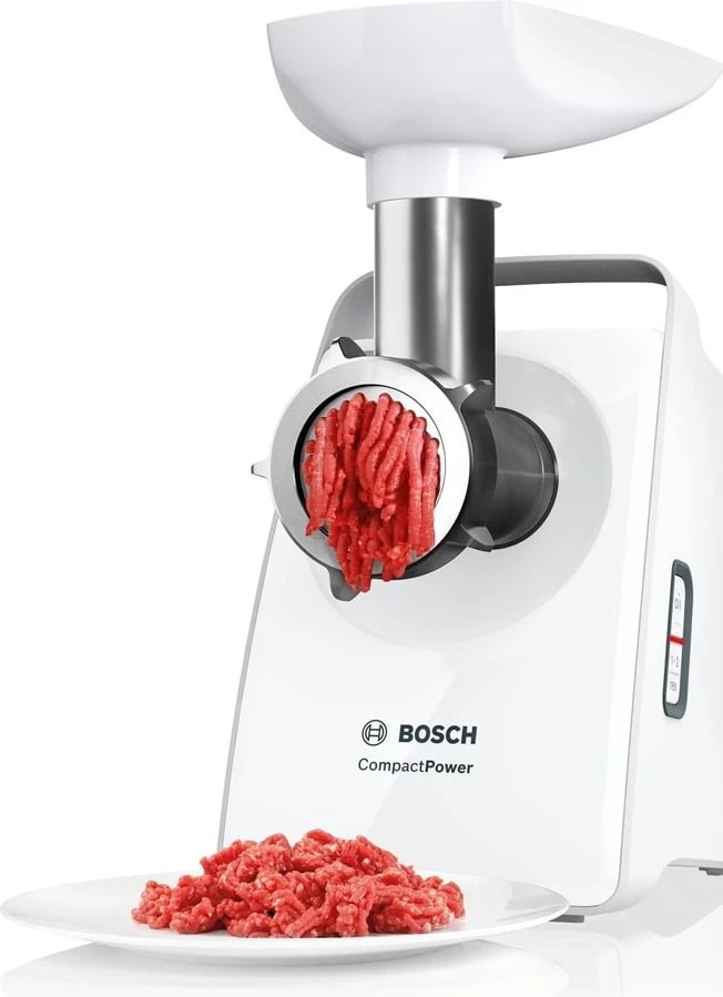 Bluarëse mishi Bosch MFW3X14W, 500W, e bardhë