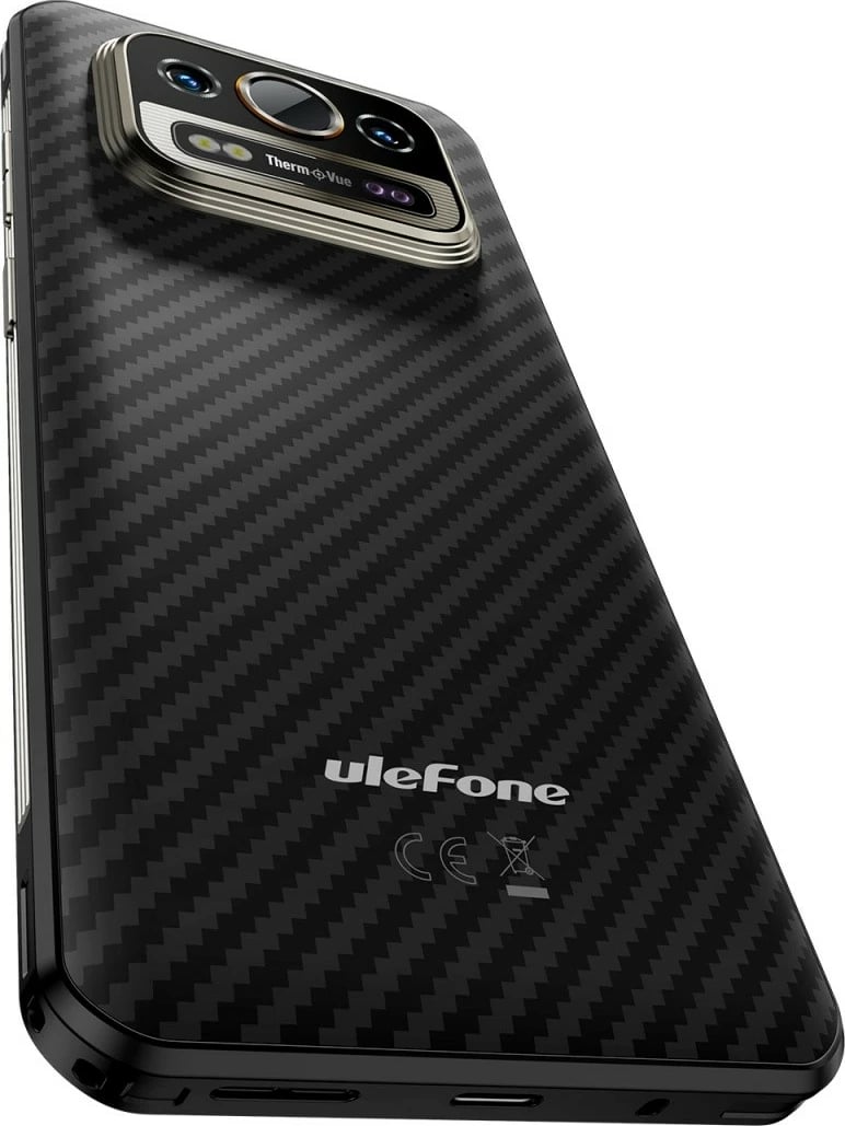 Celular Ulefone Armor 25T Pro, 8/256GB, IP69K, Thermal Vision, Frost Black