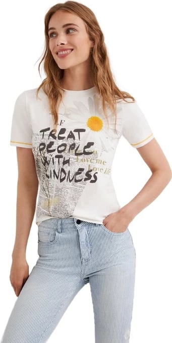 Maicë Desigual femra, të bardha