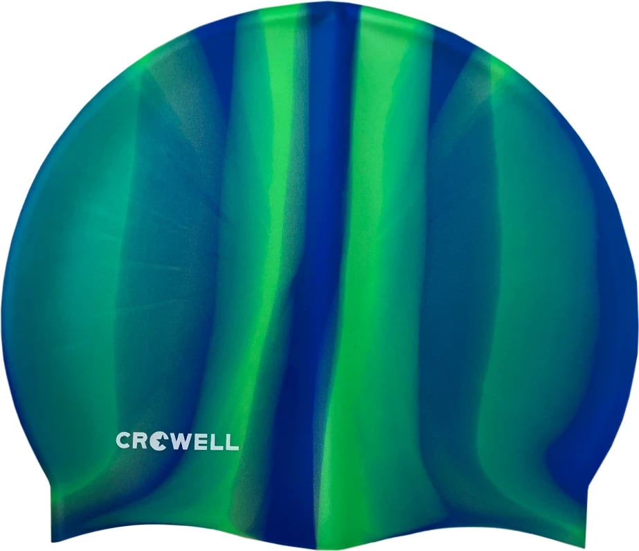 Kapelë noti silikoni Crowell unisex, blu e gjelbër